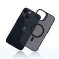 Калъф за iPhone 14 / iPhone 13 - 3mk - Smoke MagCase - Черен