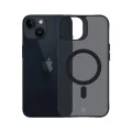 Калъф за iPhone 14 / iPhone 13 - 3mk - Smoke MagCase - Черен