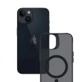 Калъф за iPhone 14 / iPhone 13 - 3mk - Smoke MagCase - Черен