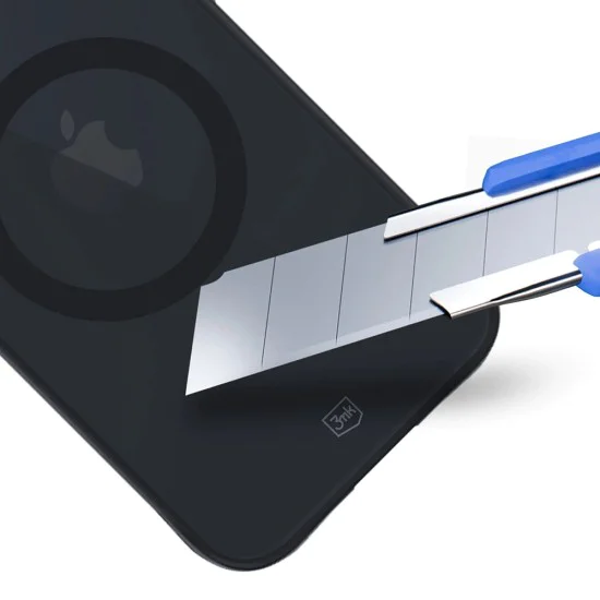 Калъф за iPhone 14 / iPhone 13 - 3mk - Smoke MagCase - Черен