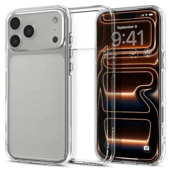 Калъф за iPhone 17 Pro - Spigen - Ultra Hybrid - Crystal Clear