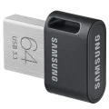 Samsung - Memory Stick FIT Plus (MUF-64AB/APC) - USB 3.1, 64GB, 300MB/s, Plug-in, PC, Notebook, 5-степенна защита - Черен