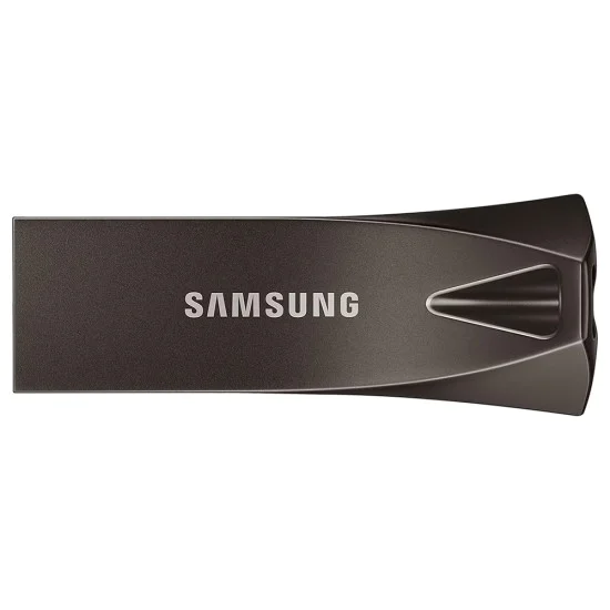 Samsung - Memory Stick BAR Plus (MUF-128BE4/APC) - USB 3.1, 128GB, 400MB/s, PC, Notebook, 5-степенна защита - титаниево Сива