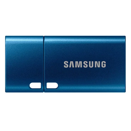Samsung - Memory Stick (MUF-128DA/APC) - Type-C памет OTG, 128GB, 400MB/s, 5-proof технология, компютър, лаптоп, таблет - Син