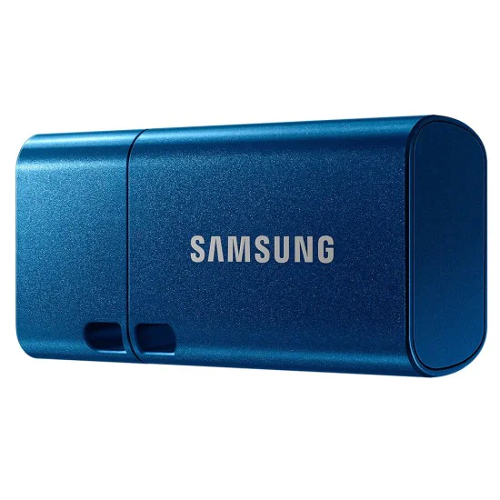 Samsung - Memory Stick (MUF-128DA/APC) - Type-C памет OTG, 128GB, 400MB/s, 5-proof технология, компютър, лаптоп, таблет - Син