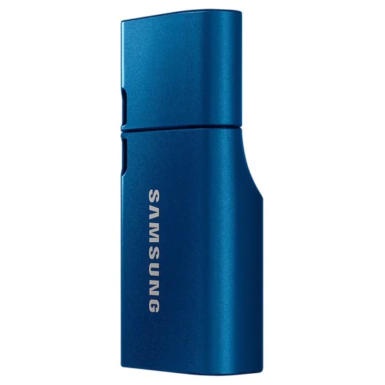 Samsung - Memory Stick (MUF-128DA/APC) - Type-C памет OTG, 128GB, 400MB/s, 5-proof технология, компютър, лаптоп, таблет - Син