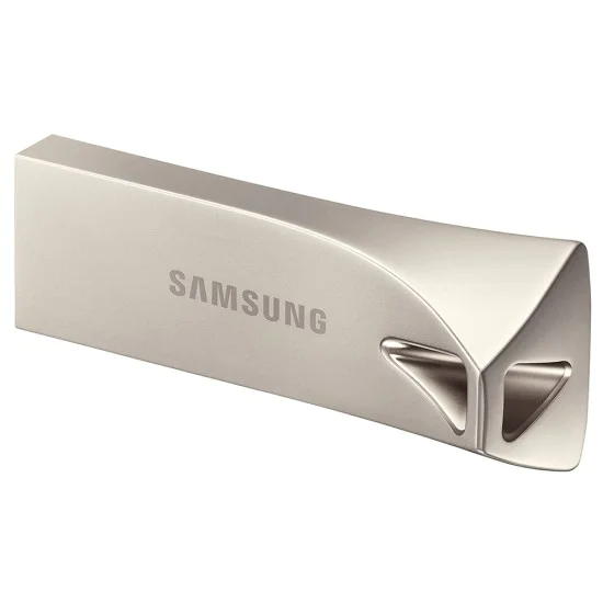 Samsung - Memory Stick (MUF-128BE3/APC) - USB 3.1, 128GB, 400MB/s, PC, Notebook, 5-степенна защита - Champaign Silver