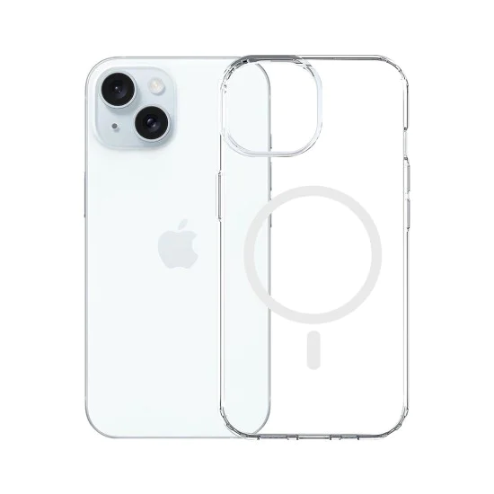 Калъф за iPhone 15 - 3mk - Armor MagCase - Прозрачен