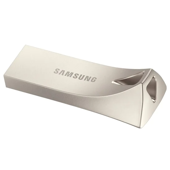 Samsung - Memory Stick (MUF-256BE3/APC) - USB 3.1, 256GB, 400MB/s, PC, Notebook, 5-степенна защита - Champaign Silver