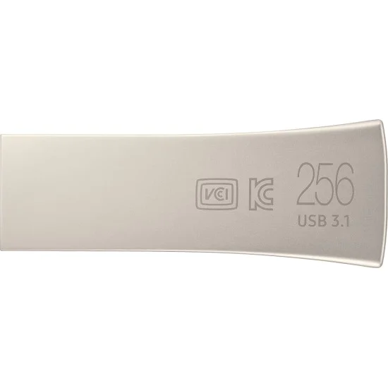 Samsung - Memory Stick (MUF-256BE3/APC) - USB 3.1, 256GB, 400MB/s, PC, Notebook, 5-степенна защита - Champaign Silver