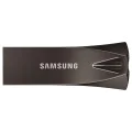 Samsung - Memory Stick BAR Plus (MUF-256BE4/APC) - USB 3.1, 256GB, 400MB/s, PC, Notebook, 5-степенна защита - титаниево Сива