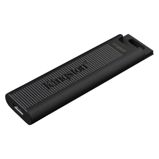 Kingston - Memory Stick DataTraveler Max (DTMAX/256GB) - USB 3.2 gen 2 Type-C, 256GB, 1000MB/s четене, 900MB/s запис - Черен