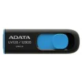 Adata - Memory Stick UV128 (AUV128-128G-RBE) - USB 3.2 Gen1 (USB 5Gbps), 128GB, 100MB/s четене, Windows, MacOS, Linux - Черен