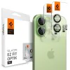 Протектор – Камера (2 бр.) – iPhone 17 / 16 Plus / 16 – Spigen Optik.tR EZ Fit Pro – Зелен