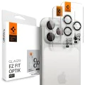 Протектор – Камера (2 бр.) – iPhone 17 Pro / Pro Max / 16 Pro / Pro Max / 15 Pro / Pro Max / 14 Pro / Pro Max – Spigen Optik.tR EZ Fit Pro – Сребрист