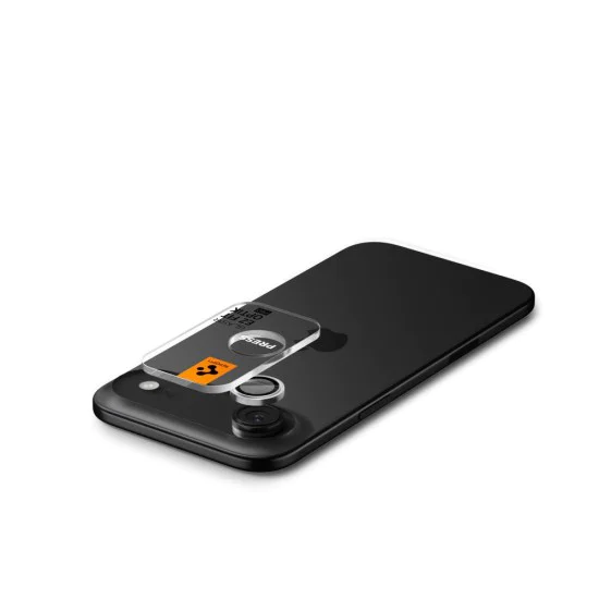 Протектор – Камера (2 бр.) – iPhone 17 Air – Spigen Optik.tR EZ Fit Pro – Сребрист