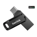 USB памет SanDisk Ultra Dual Drive Go – USB / Type-C, 256GB, 400MB/s – Черен