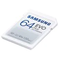 Карта памет Samsung EVO Plus – SDXC 64GB, Class 10, UHS-I, U1, V10, A1, 180MB/s – Бял