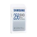 Карта памет Samsung EVO Plus – SDXC 256GB, UHS-I, U3, V30, A2, 130MB/s – Бял