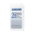 Карта памет Samsung EVO Plus – SDXC 256GB, UHS-I, U3, V30, A2, 130MB/s – Бял
