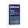 Карта памет Samsung PRO Ultimate – SDXC 256GB, UHS-I, U3, V30, A2, 200MB/s – Син