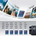 Карта памет Samsung PRO Plus + Четец – SDXC 256GB, UHS-I, U3, V30, A2, 160MB/s – Син / Бял