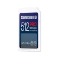 Карта памет Samsung PRO Ultimate – SDXC 512GB, UHS-I, U3, V30, A2, 200MB/s – Син