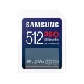 Карта памет Samsung PRO Ultimate – SDXC 512GB, UHS-I, U3, V30, A2, 200MB/s – Син