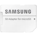 Карта памет Samsung PRO Plus SONIC – microSDXC 128GB + Адаптер, UHS-I, U3, V30, A2, 180MB/s – Червен / Бял