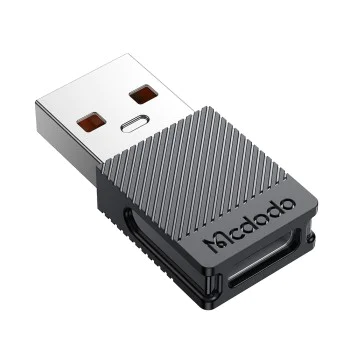 OTG преходник (OT-6970) - Mcdodo - Type-C към USB 3.0, 5A, бърза синхронизация - Черно