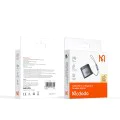OTG адаптер (OT-6850) за MacBook Air/Pro - Mcdodo - Type-C към MagSafe 3, 140W, алуминиев, LED индикатор - Черно