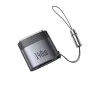 OTG адаптер (OT-6850) за MacBook Air/Pro - Mcdodo - Type-C към MagSafe 3, 140W, алуминиев, LED индикатор - Черно
