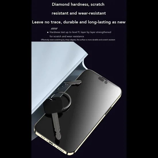 Протектор за протектор за екран с пръстови отпечатъци - ANANK - 2.5D Anti - iPhone 15 Pro Max