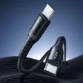Кабел за данни – Mcdodo (CA-5641) – Type-C → Type-C, найлон оплетка, алуминий, PD60W, 1m – Черен