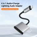 Аудио адаптер Wales Series (CA-5560) - Mcdodo - Lightning към 2x Lightning, 12.5см - Сиво