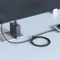 Кабел за данни – Mcdodo (CA-5631) – Type-C → Lightning, найлон оплетка, алуминий, PD36W, 1m – Черен