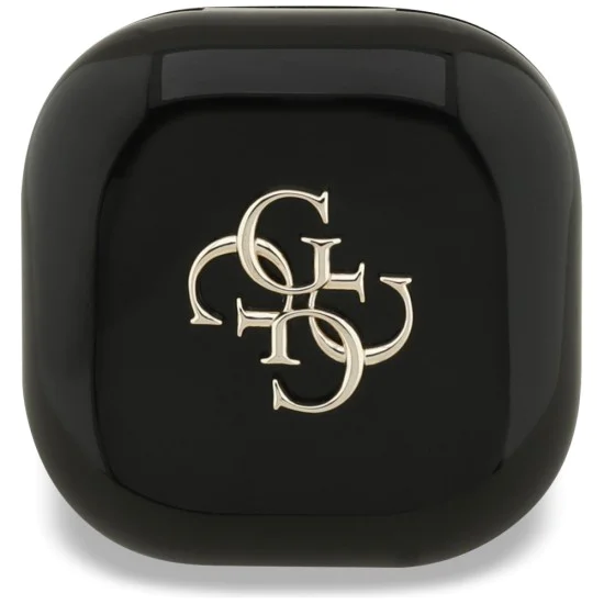 Guess - Безжични слушалки 4G с метално лого (GUTWSJ7HE4GK) - Bluetooth, True Wireless Stereo, USB-C, В ушите - Черни