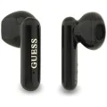 Guess - Безжични слушалки 4G с метално лого (GUTWSJ7HE4GK) - Bluetooth, True Wireless Stereo, USB-C, В ушите - Черни