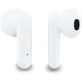 Guess - Безжични слушалки 4G с метално лого (GUTWSJ7HE4GH) - Bluetooth, True Wireless Stereo, USB-C, За в ушите - Бяла