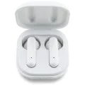 Guess - Безжични слушалки 4G с метално лого (GUTWSJ7HE4GH) - Bluetooth, True Wireless Stereo, USB-C, За в ушите - Бяла