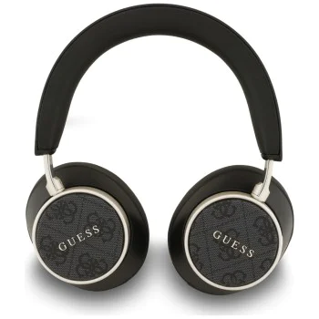 Guess - Безжични слушалки 4G Classic Logo (GUBHC15P4MRSCK) - Bluetooth, ANC, На ушите, Еко кожа - Черни