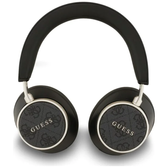 Guess - Безжични слушалки 4G Classic Logo (GUBHC15P4MRSCK) - Bluetooth, ANC, На ушите, Еко кожа - Черни