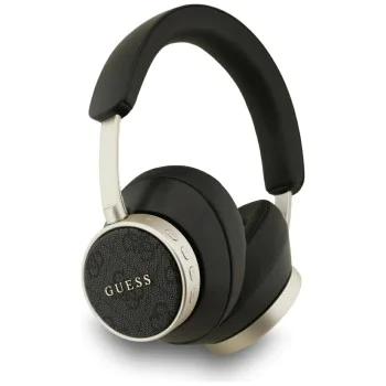Guess - Безжични слушалки 4G Classic Logo (GUBHC15P4MRSCK) - Bluetooth, ANC, На ушите, Еко кожа - Черни