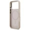 Калъф за iPhone 17 Pro Max - Karl Lagerfeld - Leather с щифтове Karl & Choupette с MagSafe (KLHMP17XPSMLRKCP) - Розов