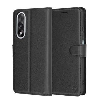 Калъф за OnePlus Nord 5 - Techsuit - Leather Folio - Черен