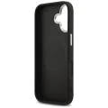 Калъф за iPhone 17 - Karl Lagerfeld - Leather Karl Pin MagSafe (KLHMP17SPSMLRKLK) - Черен