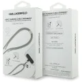 Karl Lagerfeld - Кабел за данни Choupette Charm (KLCCUCNMSCKIG) - Type-C към Type-C, Универсален - Сив