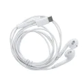 Жични слушалки Element Series – Mcdodo (HP-6071) – in-ear, Type-C, 1.2m – Бели