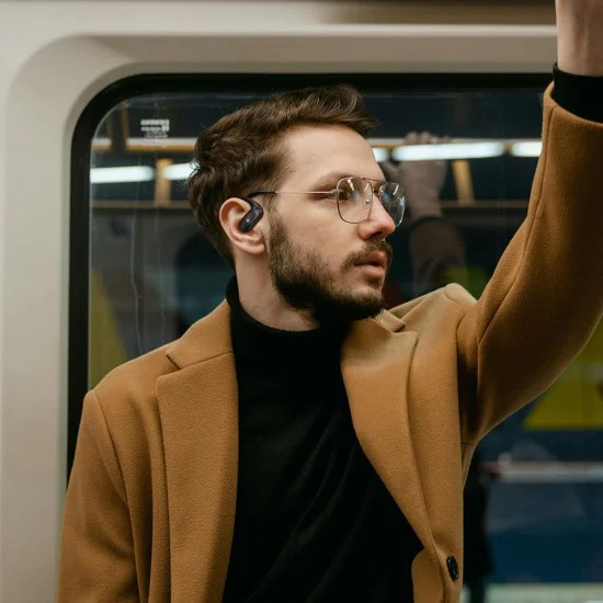 OWS безжични слушалки – Mcdodo Air O2 Series (HP-8050) – Open-Ear, Bluetooth 5.4, ергономични – Черен