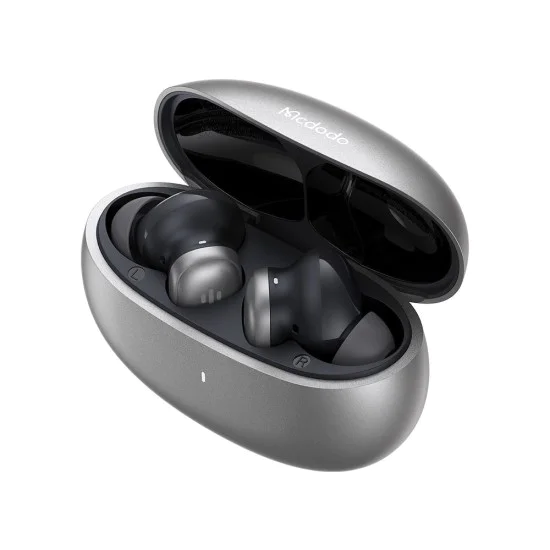 Безжични слушалки – Mcdodo Speak A01 Series (HP-8221) – Bluetooth 5.4, ANC + ENC – Сребрист
